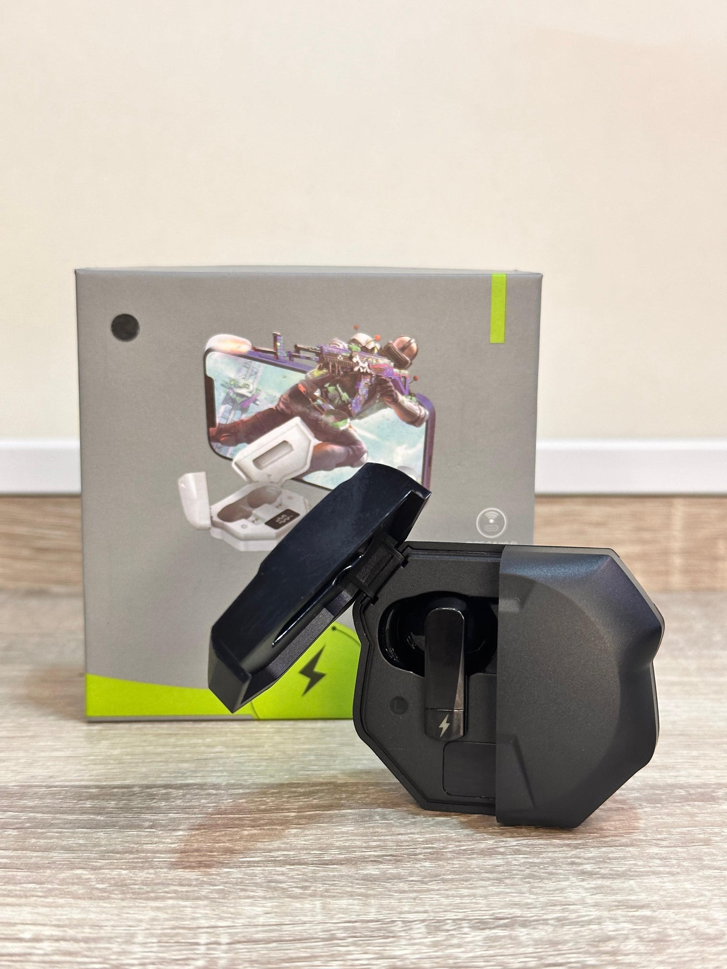 Gray helmet for bikers